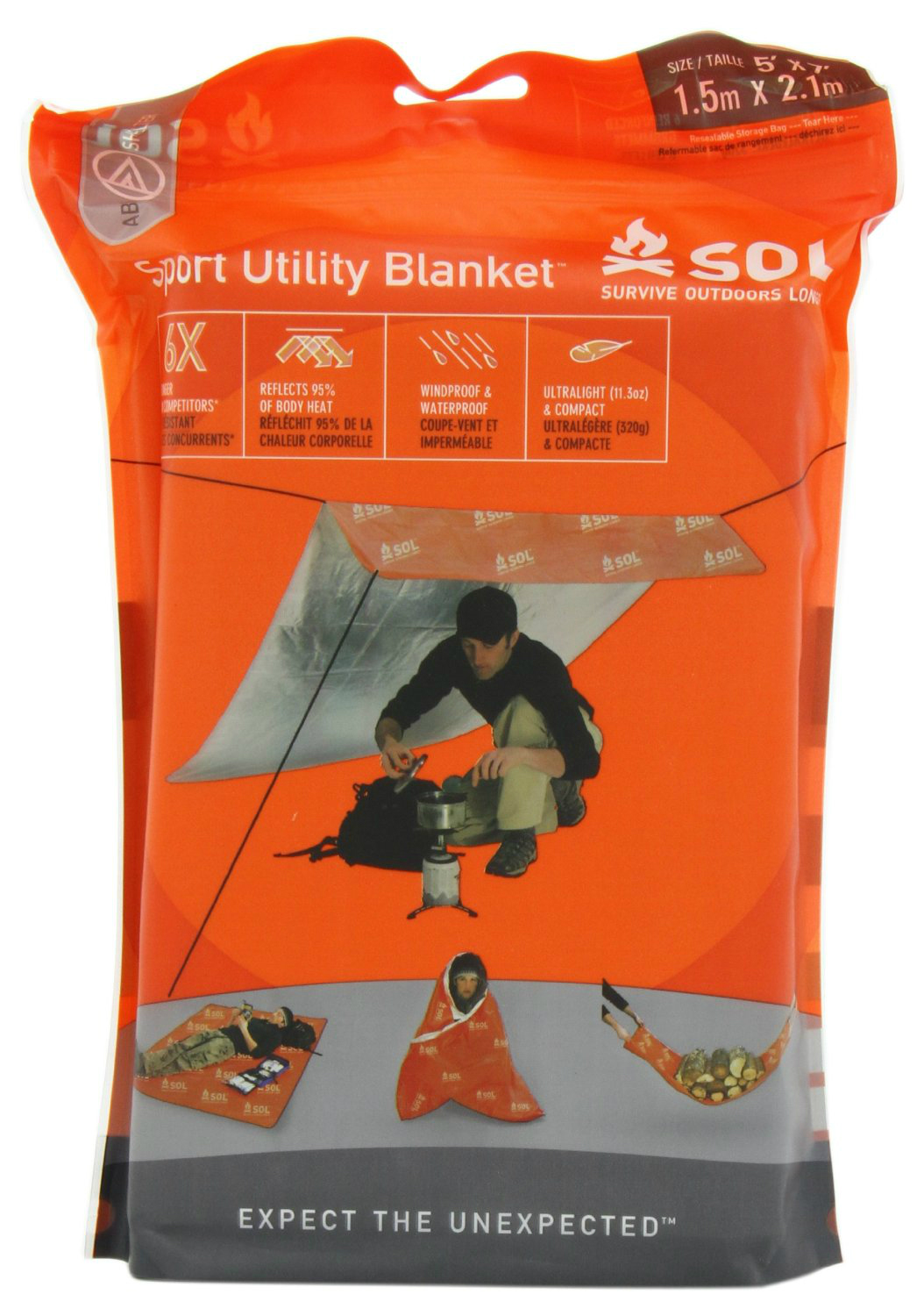 Adventure Medical SOL Series Sport Utility Blanket01401224 eBay