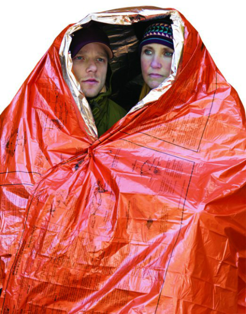 #255 SHELTER W/MYLAR & SOL SURVIVAL BLANKET & PONCHO [365 ...