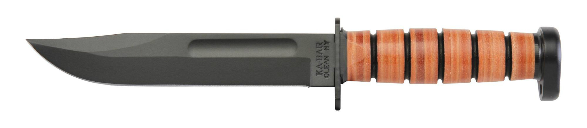 KABAR Dog's Head Fixed Blade Utility Knife W/Leather Sheath1317 eBay