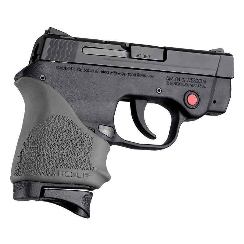 Hogue HANDALL Beavertail Grip Sleeve For S&W Bodyguard 380-Gray