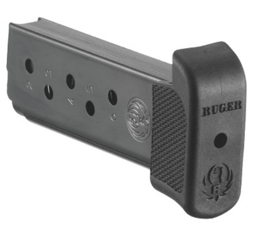 Ruger LCP Magazine 7 Round .380 ACP Mag With Extension.